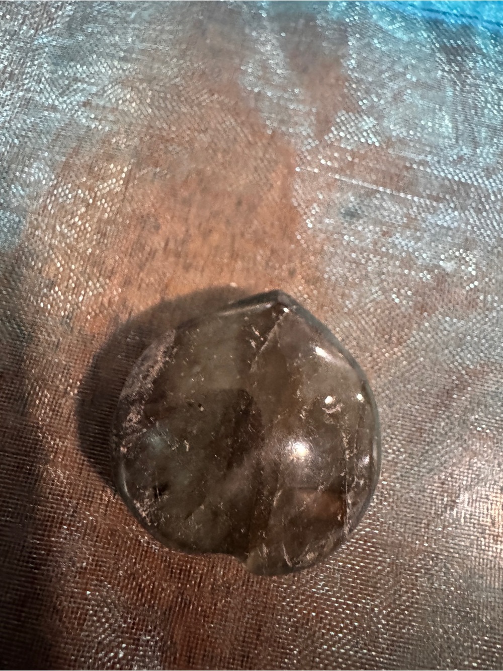 Polished Heart-Shaped Labradorite Stone